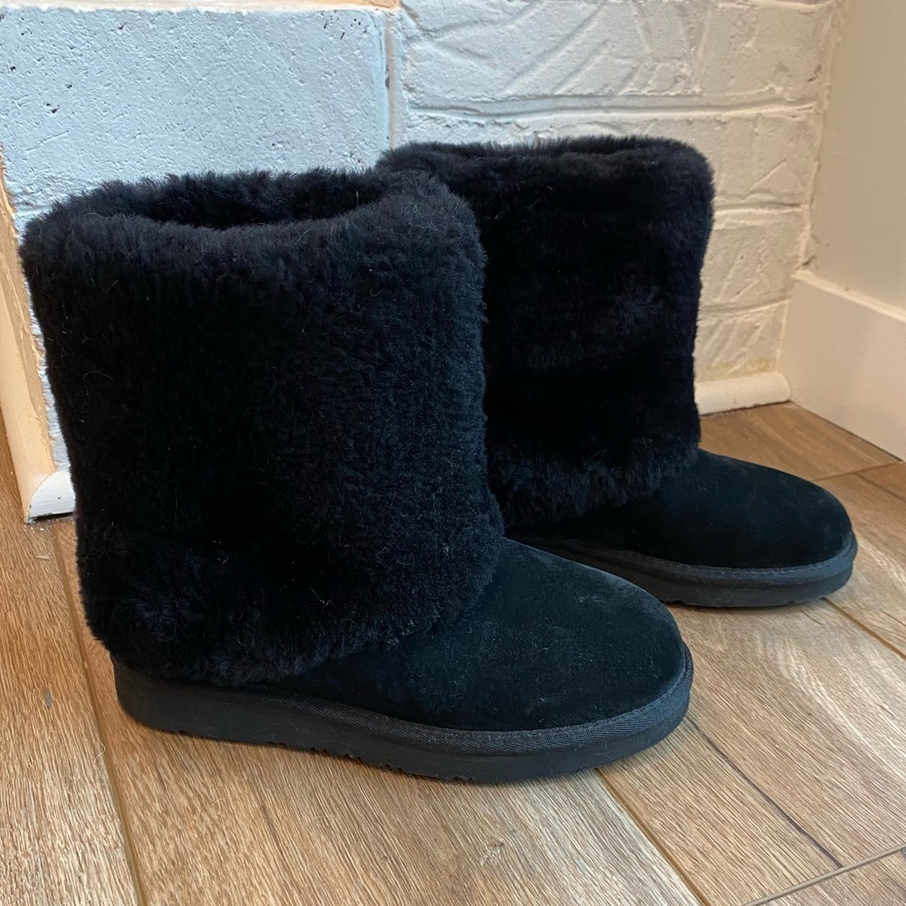 UGG Patton Black Boots - Size: 5 - New!